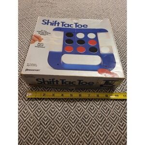 Vintage 1988 Shift Tac Toe Game- Tic Tac Toe Variant By Pressman- See Desc.